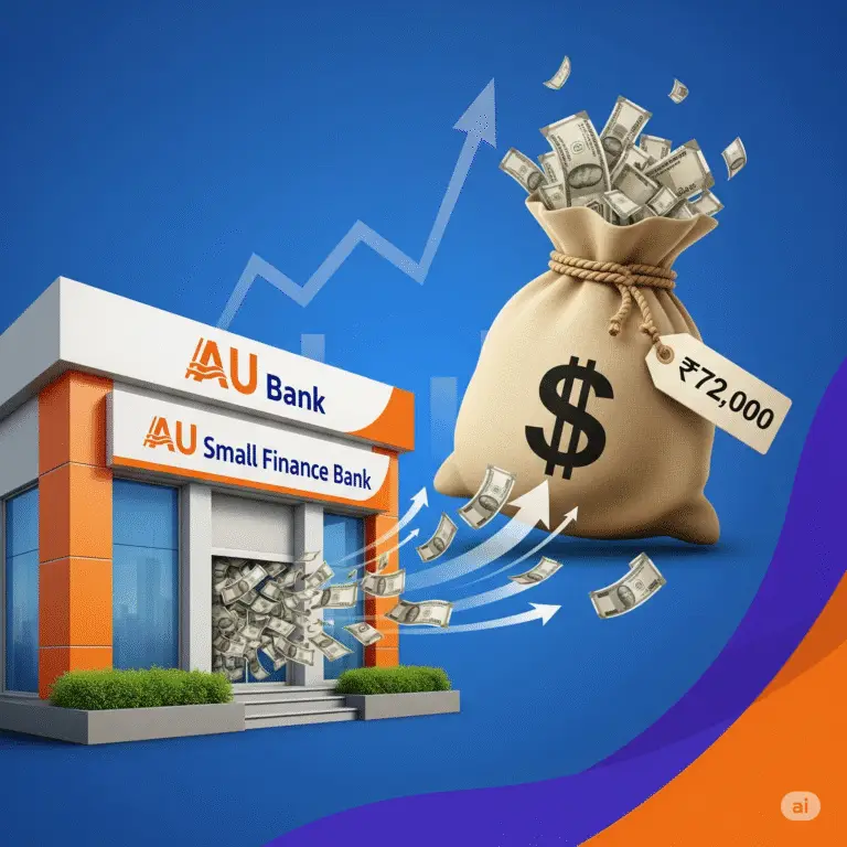 How I Made ₹72,000 by Investing in a Large Cap Banking Stock